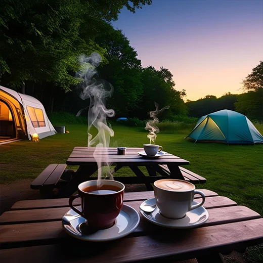 Evening Refreshments Streamside